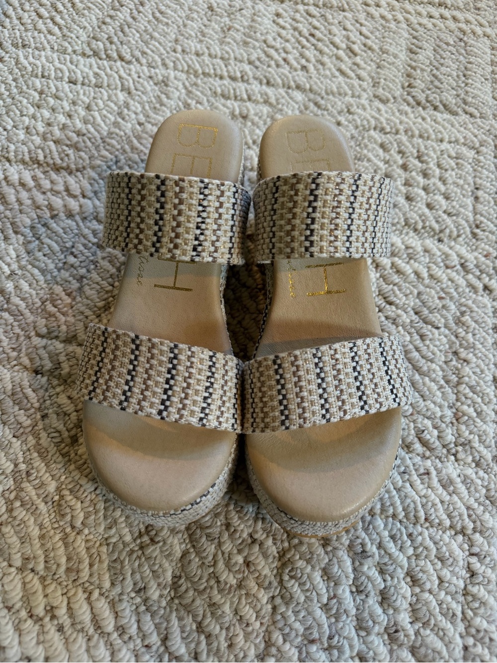 Coconuts by Matisse Woven platform sandals
